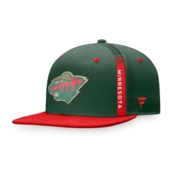 Minnesota Wild Fanatics Authentic Pro Draft Snapback Hat