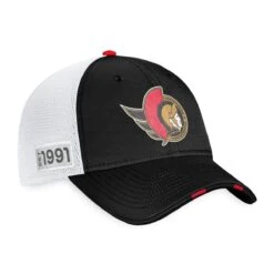 Ottawa Senators Fanatics Authentic Pro Draft Structured Trucker Hat -The Hockey Shop fanatics hats ottawa senators fanatics authentic pro draft structured trucker hat osfa 29395799310402