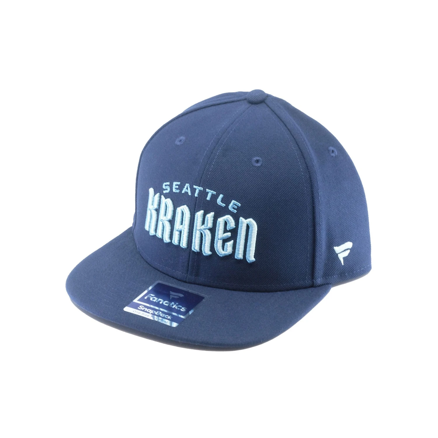 Seattle Kraken Fanatics NHL Core Snapback Hat 4 Seattle Kraken Fanatics NHL Core Snapback Hat - Image 2