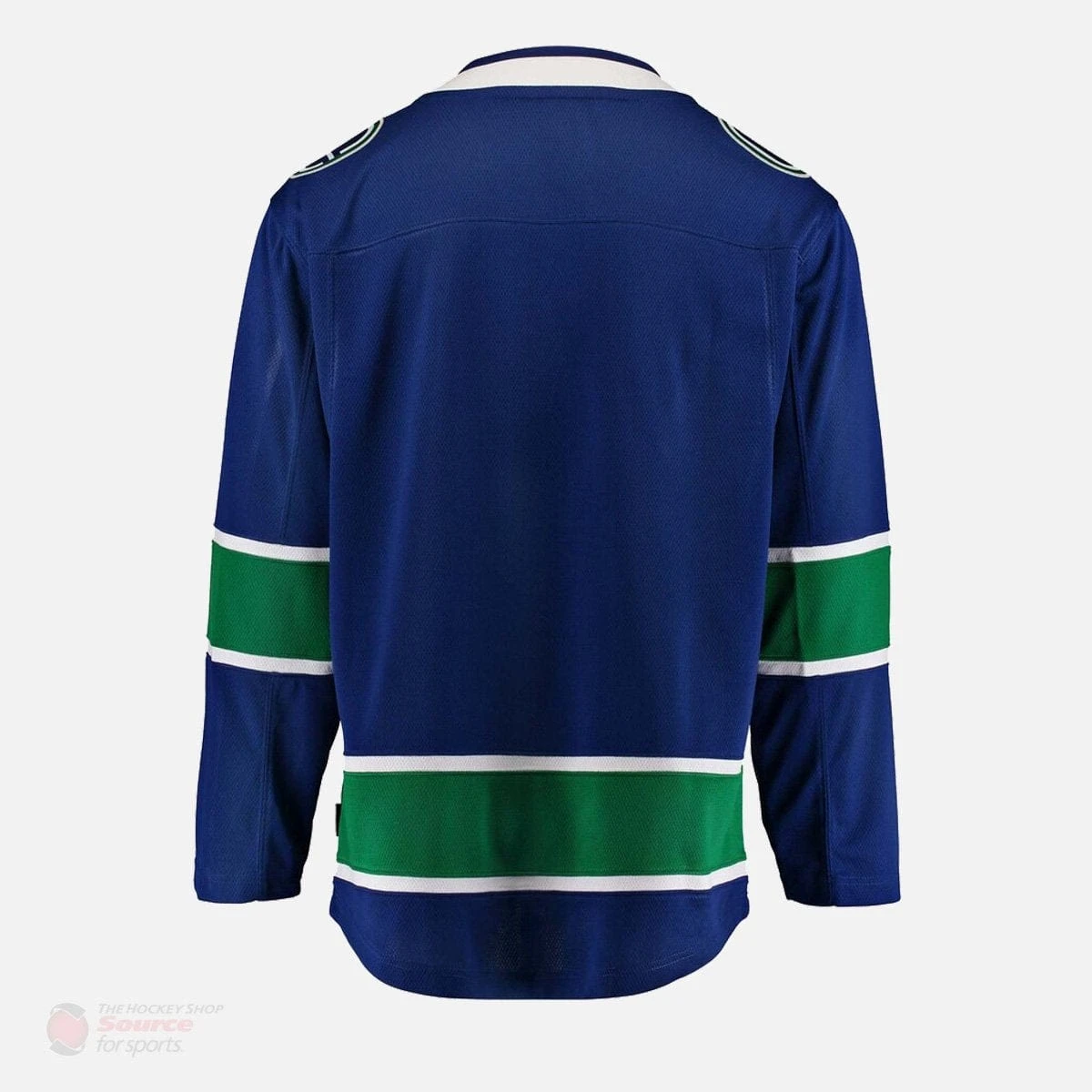 Vancouver Canucks Home Fanatics Breakaway Senior Jersey (2018) 5 Vancouver Canucks Home Fanatics Breakaway Senior Jersey (2018) - Image 3