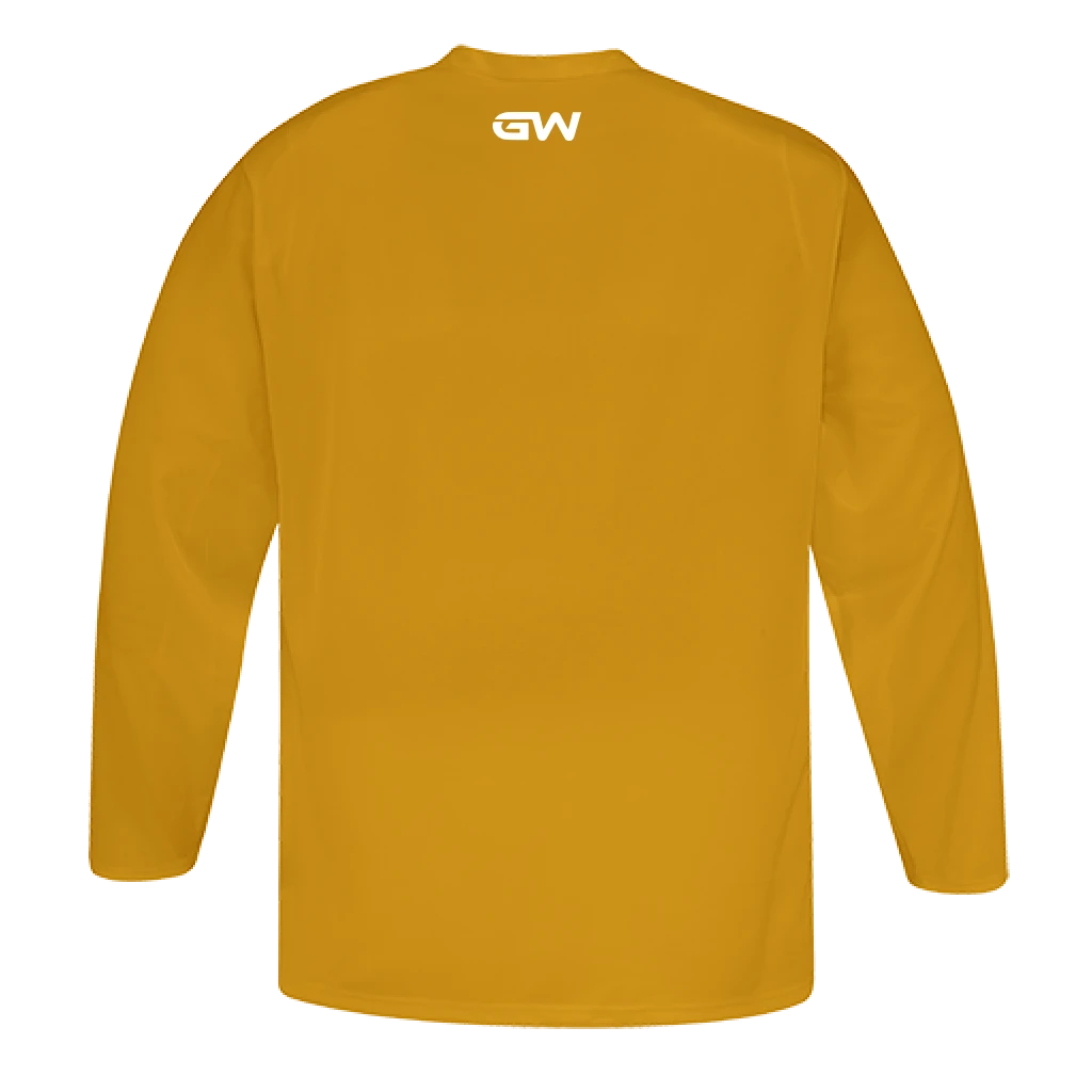 GameWear GW5500 ProLite Series Junior Hockey Practice Jersey - Yellow 4 GameWear GW5500 ProLite Series Junior Hockey Practice Jersey - Yellow - Image 2