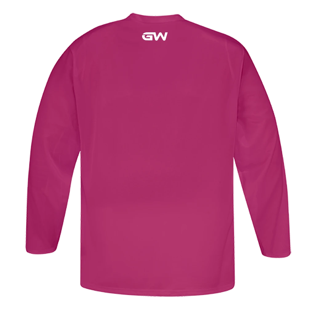 GameWear GW5500 ProLite Series Senior Hockey Practice Jersey - Pink 4 GameWear GW5500 ProLite Series Senior Hockey Practice Jersey - Pink - Image 2