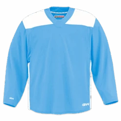GameWear GW6500 ProLite Series Senior Hockey Practice Jersey - Turquoise / White