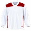 GameWear GW6500 ProLite Series Senior Hockey Practice Jersey - White / Red -The Hockey Shop gamewear group inc practice jerseys gamewear gw6500 prolite series senior hockey practice jersey white red s 30344647278658