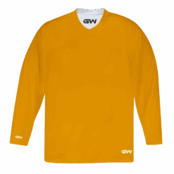 GameWear GW7500 ProLite Series Reversible Senior Hockey Practice Jersey - Yellow / White