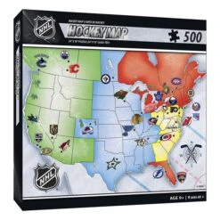 NHL Map Puzzle