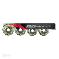 HI-LO Switch Roller Hockey Wheels - Grey (78A) - 4-Pack