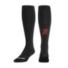 Knapper Ball Hockey High Socks -The Hockey Shop knapper socks knapper ball hockey high socks black junior 29894162907202