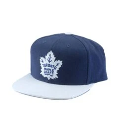 Toronto Maple Leafs Outer Stuff NHL 2-Tone Flat Brim Snapback Youth Hat