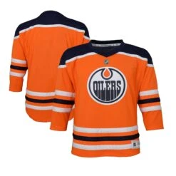 Edmonton Oilers Home Outer Stuff Replica Youth Jersey