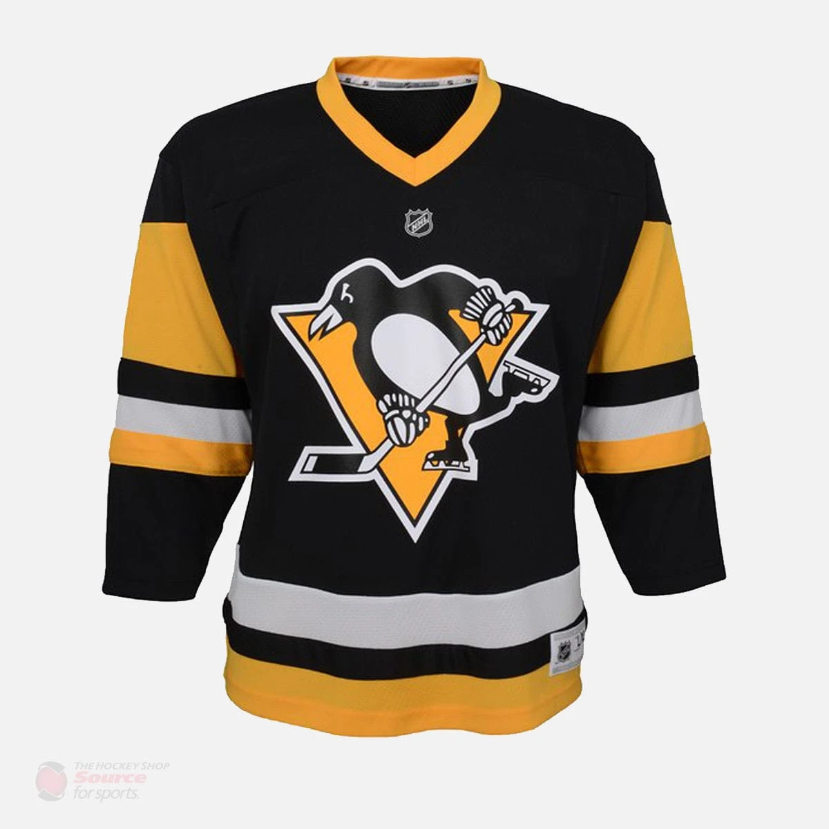 Pittsburgh Penguins Home Outer Stuff Replica Toddler Jersey 4 Pittsburgh Penguins Home Outer Stuff Replica Toddler Jersey - Image 2