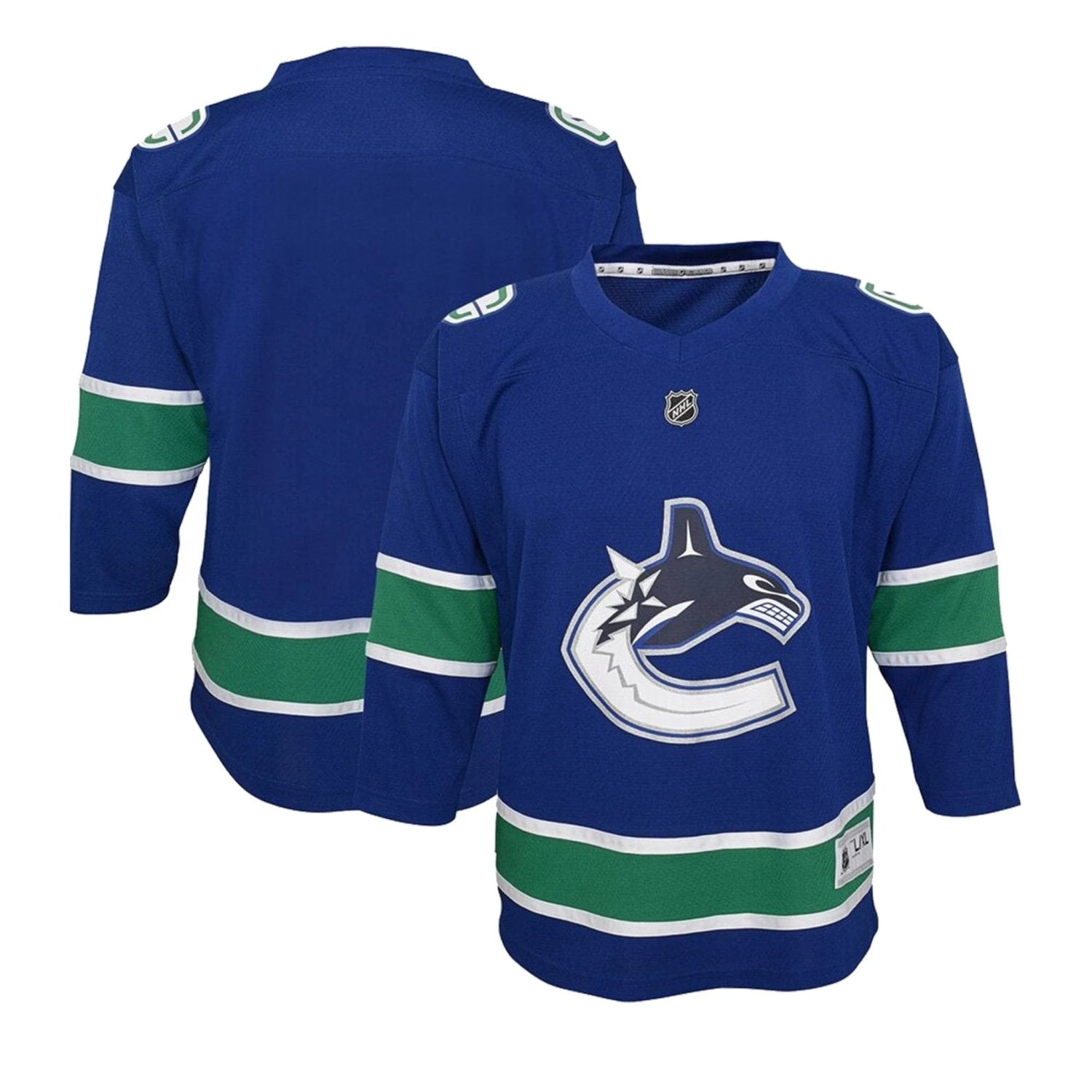 Vancouver Canucks Home Outer Stuff Replica Youth Jersey 3 Vancouver Canucks Home Outer Stuff Replica Youth Jersey