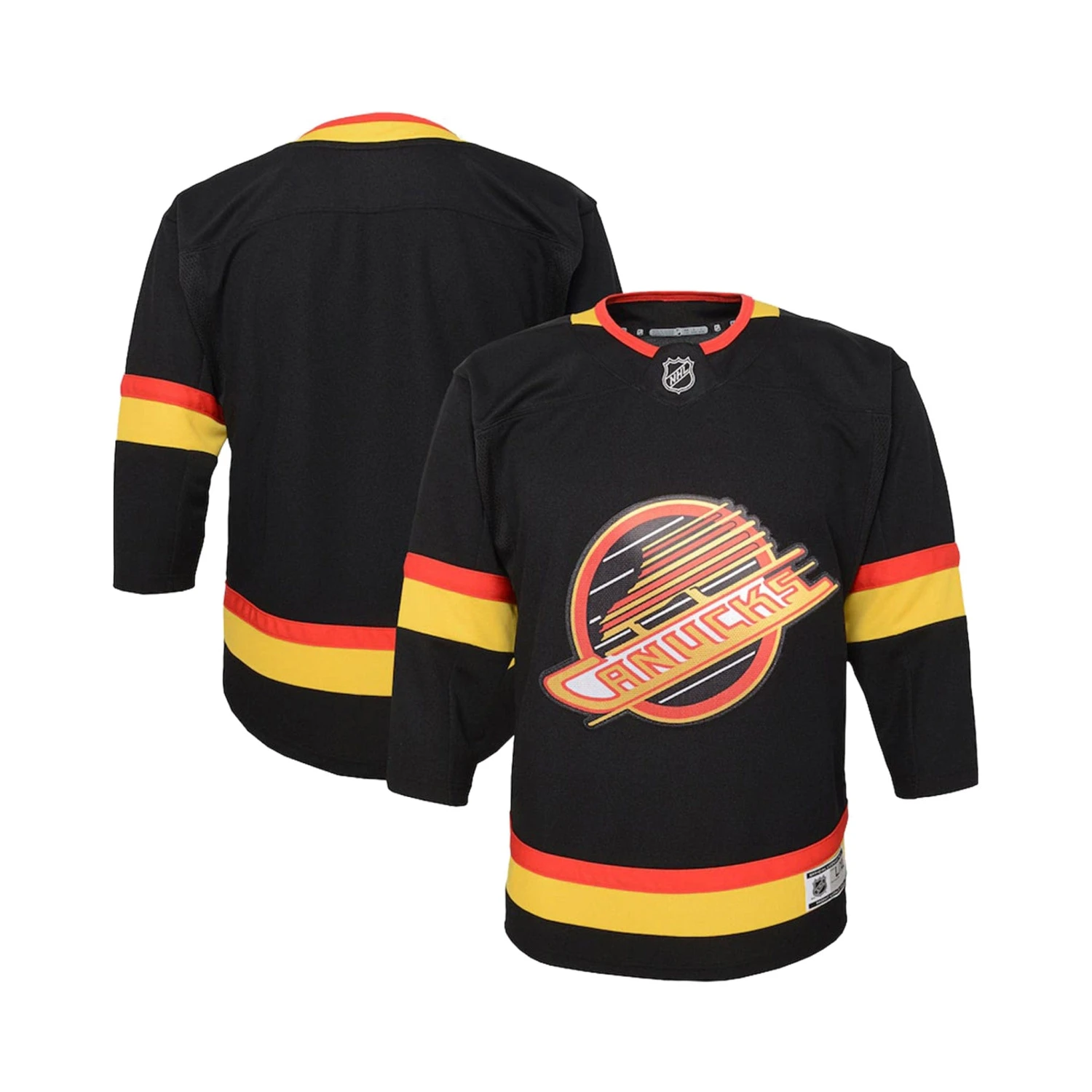 Vancouver Canucks Skate Outer Stuff Premier Junior Jersey 3 Vancouver Canucks Skate Outer Stuff Premier Junior Jersey