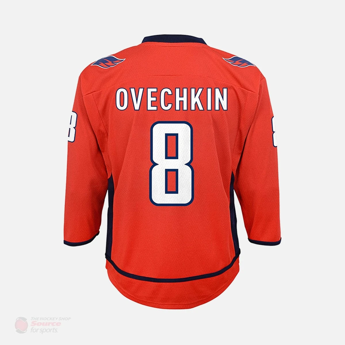 Washington Capitals Home Outer Stuff Replica Junior Jersey - Alexander Ovechkin 5 Washington Capitals Home Outer Stuff Replica Junior Jersey - Alexander Ovechkin - Image 3
