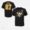 Pittsburgh Penguins Outer Stuff Name & Number Youth Shirt - Sidney Crosby -The Hockey Shop outer stuff shirts pittsburgh penguins outer stuff name number youth shirt sidney crosby black xl 11513284034626
