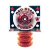 Red Star Rebel Wheels (4-Pack) - Red (74A) -The Hockey Shop red star roller hockey wheels red star rebel wheels 4 pack red 74a 74a 68mm 28744426913858