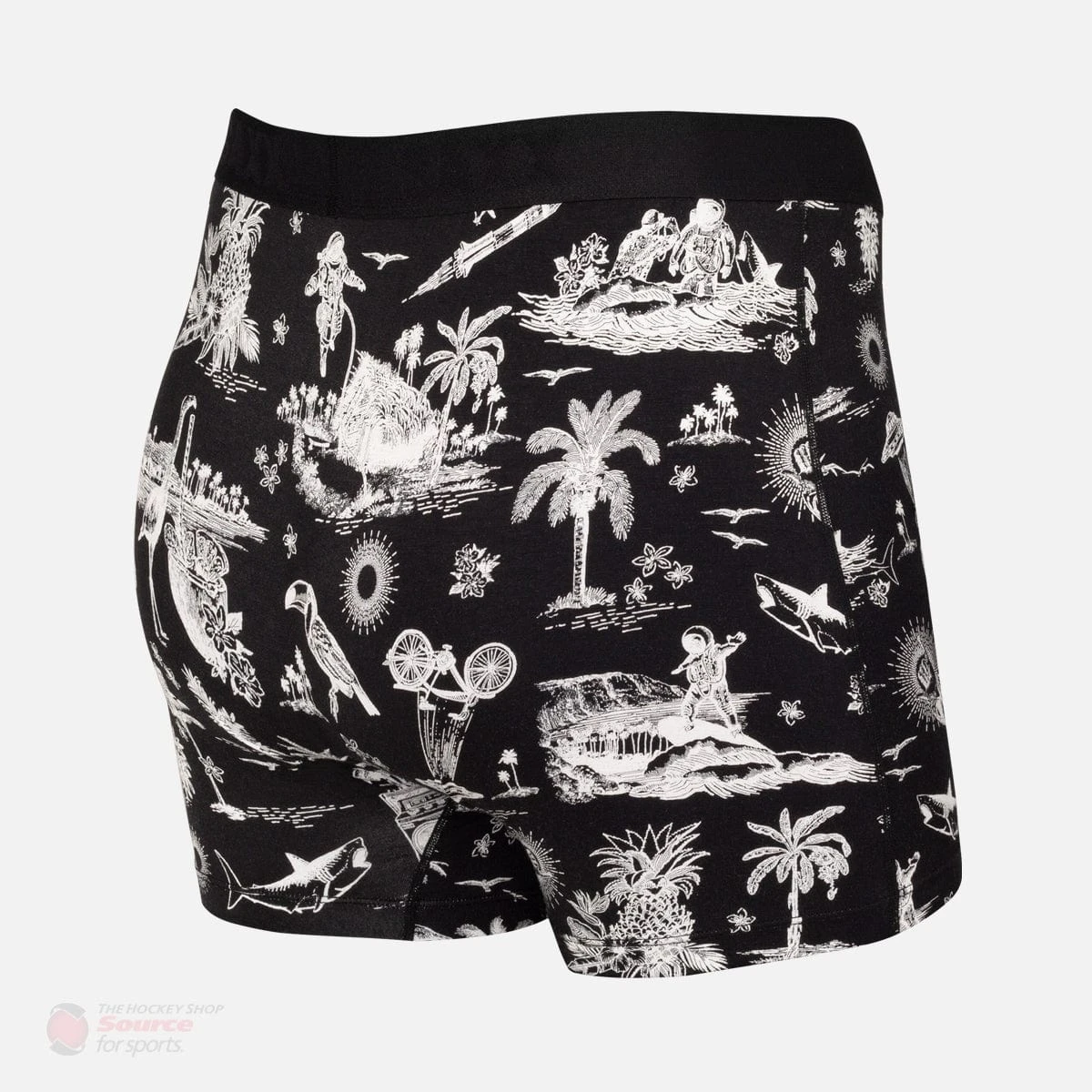 Saxx Ultra Boxers - Black Astro Surf & Turf 4 Saxx Ultra Boxers - Black Astro Surf & Turf - Image 2