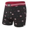 Saxx Vibe Boxers - Black True North -The Hockey Shop saxx underwear saxx vibe boxers black true north l 29811070074946