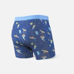 Saxx Vibe Boxers - Blue Pinata Bang -The Hockey Shop saxx underwear saxx vibe boxers blue pinata bang 14123900043330