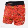 Saxx Vibe Boxers - Red Halloweenie -The Hockey Shop saxx underwear saxx vibe boxers red halloweenie s 14954249060418