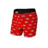 Saxx Vibe Boxers - Red Slow Lane -The Hockey Shop saxx underwear saxx vibe boxers red slow lane red s 28756559396930