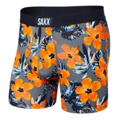 Saxx Vibe Boxers - Solar Hibiscus