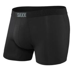 Saxx Vibe Boxers - Solid Black