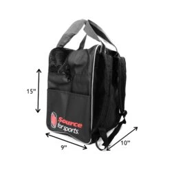 Tek2Sport Puck Bag -The Hockey Shop tek2sport puck bags tek2sport puck bag black 50 pucks 29061898698818