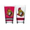 Ottawa Senators Sports Vault NHL Mixing Glass Set - 2 Pack -The Hockey Shop the sports vault drinkware ottawa senators sports vault nhl mixing glass set 2 pack clear 29001348448322