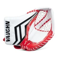 Vaughn Velocity Pro V Elite 2 Pro Carbon Senior Goalie Catcher -The Hockey Shop vaughn catchers vaughn velocity pro v elite 2 pro carbon senior goalie catcher white red black regular 28743575044162