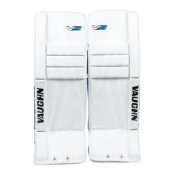 Vaughn Velocity V9 Junior Goalie Leg Pads 27 Vaughn Velocity V9 Junior Goalie Leg Pads -The Hockey Shop vaughn leg pads vaughn velocity v9 junior goalie leg pads white 24 2 28744338210882