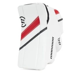 Warrior Ritual G4 Intermediate Goalie Blocker -The Hockey Shop warrior blockers warrior ritual g4 intermediate goalie blocker white black red regular 28741241143362