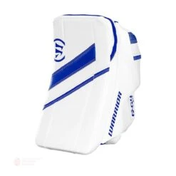Warrior Ritual G4 Intermediate Goalie Blocker -The Hockey Shop warrior blockers warrior ritual g4 intermediate goalie blocker white blue regular 28741241208898