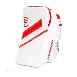 Warrior Ritual G4 Intermediate Goalie Blocker -The Hockey Shop warrior blockers warrior ritual g4 intermediate goalie blocker white red regular 28741241176130
