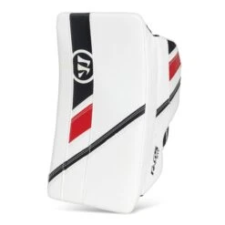 Warrior Ritual G5 Intermediate Goalie Blocker -The Hockey Shop warrior blockers warrior ritual g5 intermediate goalie blocker white black red regular 28741243338818