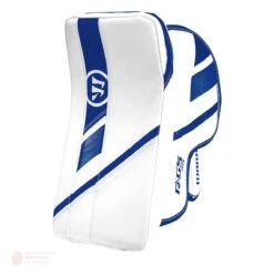 Warrior Ritual G5 Junior Goalie Blocker -The Hockey Shop warrior blockers warrior ritual g5 junior goalie blocker white royal regular 28741243600962