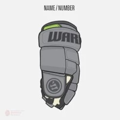 Warrior Alpha Pro Custom Hockey Gloves -The Hockey Shop warrior gloves warrior alpha pro custom hockey gloves 11782916767810
