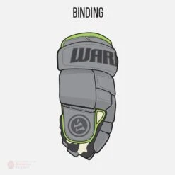 Warrior Alpha Pro Custom Hockey Gloves -The Hockey Shop warrior gloves warrior alpha pro custom hockey gloves 11782916997186