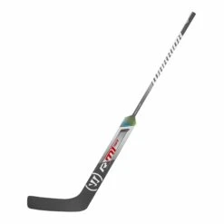Warrior Ritual M1 SR Intermediate Goalie Stick -The Hockey Shop warrior goalie sticks warrior ritual m1 sr intermediate goalie stick silver red mid l 23 5 28796859220034