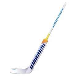 Warrior Ritual V1 SR Senior Goalie Stick -The Hockey Shop warrior goalie sticks warrior ritual v1 sr senior goalie stick silver white blue mid l 25 28796864200770