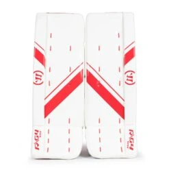Warrior Ritual G4 Youth Goalie Leg Pads 26 Warrior Ritual G4 Youth Goalie Leg Pads -The Hockey Shop warrior leg pads warrior ritual g4 youth goalie leg pads white red 19 5 28744343158850