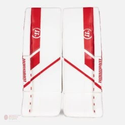 Warrior Ritual G5 Junior Goalie Leg Pads 35 Warrior Ritual G5 Junior Goalie Leg Pads -The Hockey Shop warrior leg pads warrior ritual g5 junior goalie leg pads white red 24 1 14836018774082