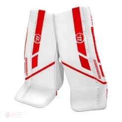 Warrior Ritual G5 Youth Goalie Leg Pads -The Hockey Shop warrior leg pads warrior ritual g5 youth goalie leg pads white red 19 5 28744344993858