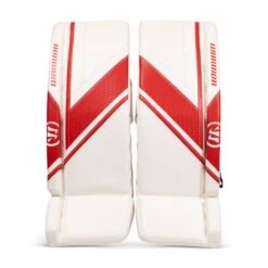 Warrior Ritual G6 E+ Junior Goalie Leg Pads 30 Warrior Ritual G6 E+ Junior Goalie Leg Pads -The Hockey Shop warrior leg pads warrior ritual g6 e junior goalie leg pads white red 26 1 30201742458946