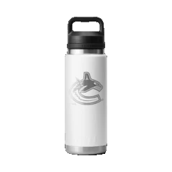 YETI Rambler 26oz Bottle - Vancouver Canucks -The Hockey Shop yeti drinkware yeti rambler 26oz bottle vancouver canucks white 30417893720130